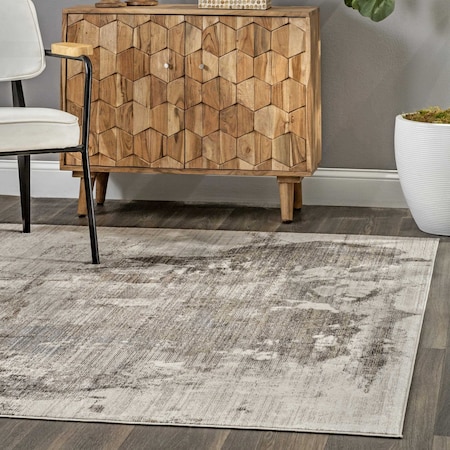 Nuloom Abstract Rivera Area Rug 4ft x 6ft MELA06C-406